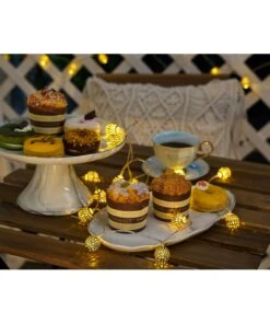 Pauleen Solarlichterkette Sunshine Glamour - Aluminium / Kunststoff - 1-flammig -Gartenaccessoires Verkäufe 2022 1000294272 210921 10412200235 MOOD DETAILS P000000001000294272 mood