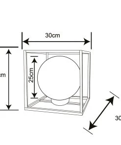 Globo Lighting Solarleuchte Manlo - Polypropylen / Eisen - 1-flammig -Gartenaccessoires Verkäufe 2022 1000294660 210929 06251100360 DETAILS P000000001000294660