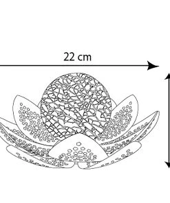 Globo Lighting Solarleuchte Gibbs - Klarglas / Eisen - 1-flammig -Gartenaccessoires Verkäufe 2022 1000294696 210929 06250800681 SKETCH DETAILS P000000001000294696 sketch