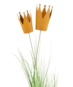 Twentyfour Gartenstecker Krone (2-teilig) - Metall / Papier - Rost 9 Twentyfour Gartenstecker Krone (2-teilig) - Metall / Papier - Rost -Gartenaccessoires Verkäufe 2022 1000309761 211118 11271300393 DETAILS P000000001000309761