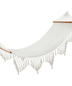 Butlers Hängematte SHOW ME HEAVEN II - Mischgewebe / Akazie massiv - Beige