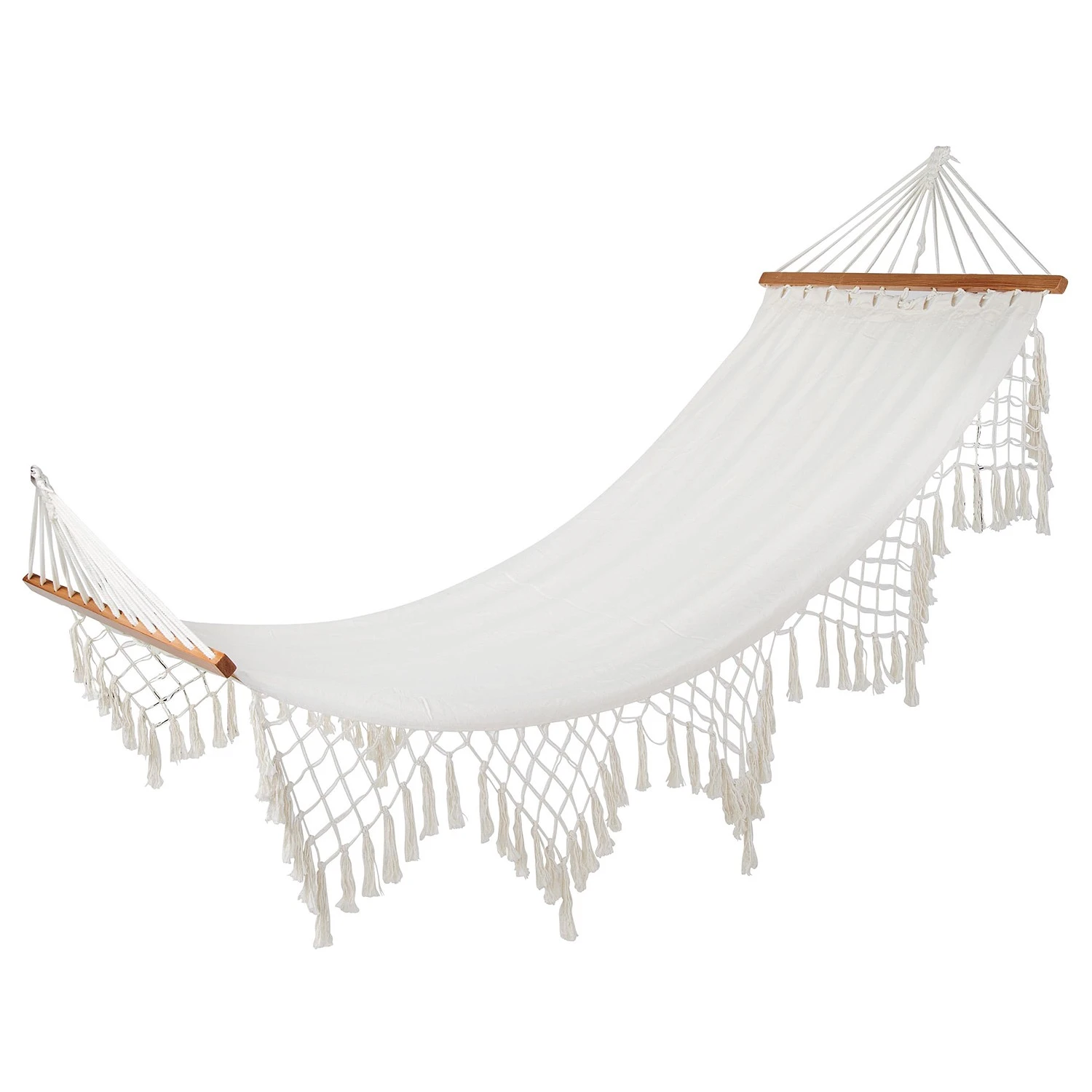 Butlers Hängematte SHOW ME HEAVEN II - Mischgewebe / Akazie massiv - Beige 3 Butlers Hängematte SHOW ME HEAVEN II - Mischgewebe / Akazie massiv - Beige