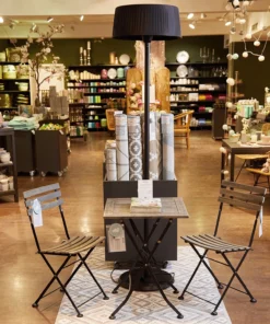 Butlers Heizstrahler PATIO - Edelstahl / Aluminium - Schwarz -Gartenaccessoires Verkäufe 2022 1000341347 220317 021 MOOD DETAILS P000000001000341347 mood