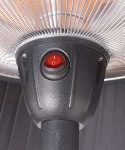 Butlers Heizstrahler PATIO - Edelstahl / Aluminium - Schwarz -Gartenaccessoires Verkäufe 2022 1000341347 220317 033 DETAILS P000000001000341347