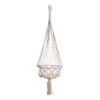 Butlers Blumenampel MACRAMÉ - Baumwollstoff - Creme