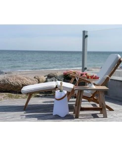 Loftscape Sitzkissen Arrecife - Polyester - Weiß -Gartenaccessoires Verkäufe 2022 1000342955 220407 022 MOOD DETAILS P000000001000342955 mood