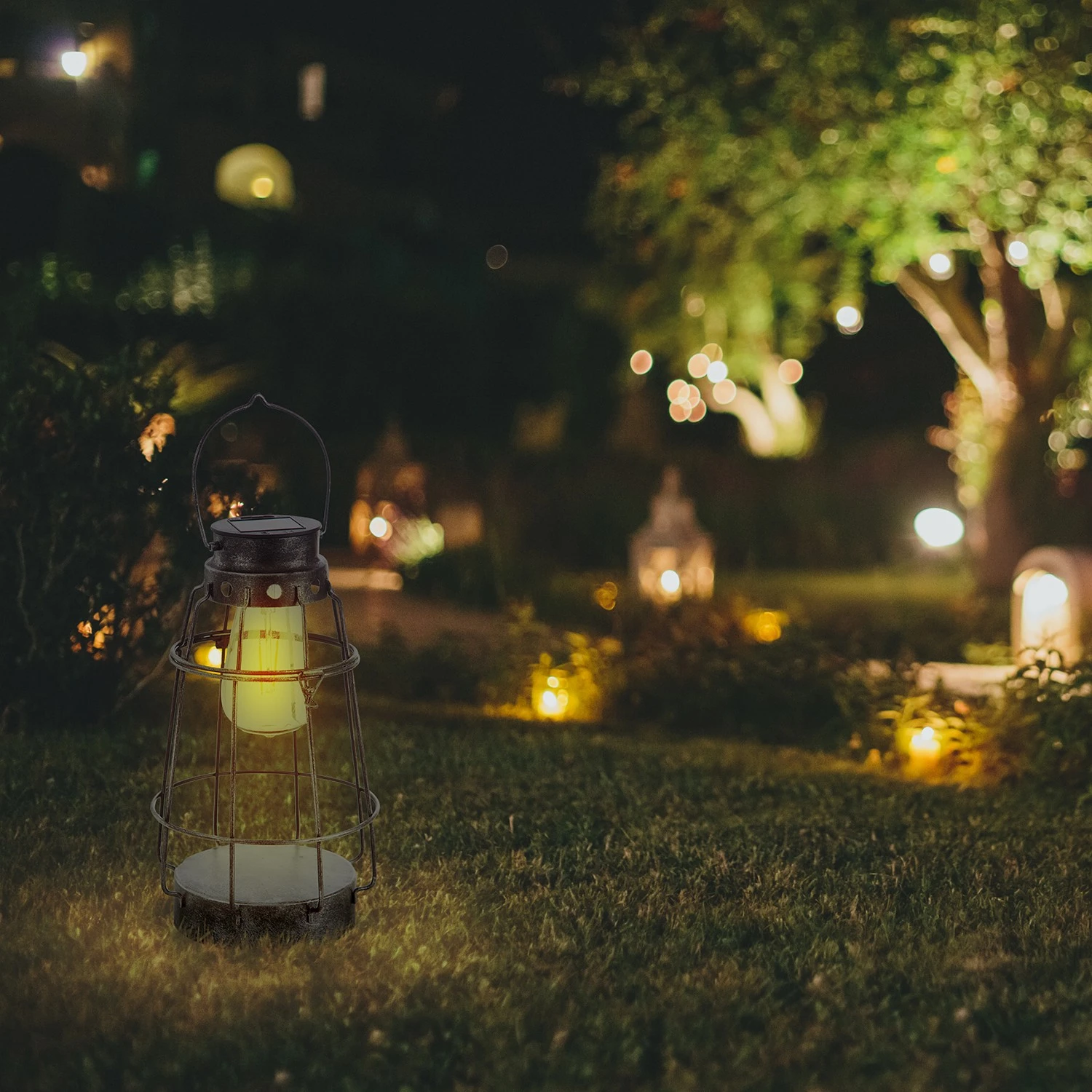 Nino Leuchten Solarleuchte Vasere - Eisen - 1-flammig 4 Nino Leuchten Solarleuchte Vasere - Eisen - 1-flammig – Bild 2