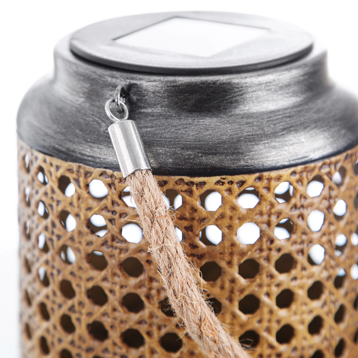 Nino Leuchten Solarleuchte Modica - Eisen - 1-flammig 6 Nino Leuchten Solarleuchte Modica - Eisen - 1-flammig – Bild 4