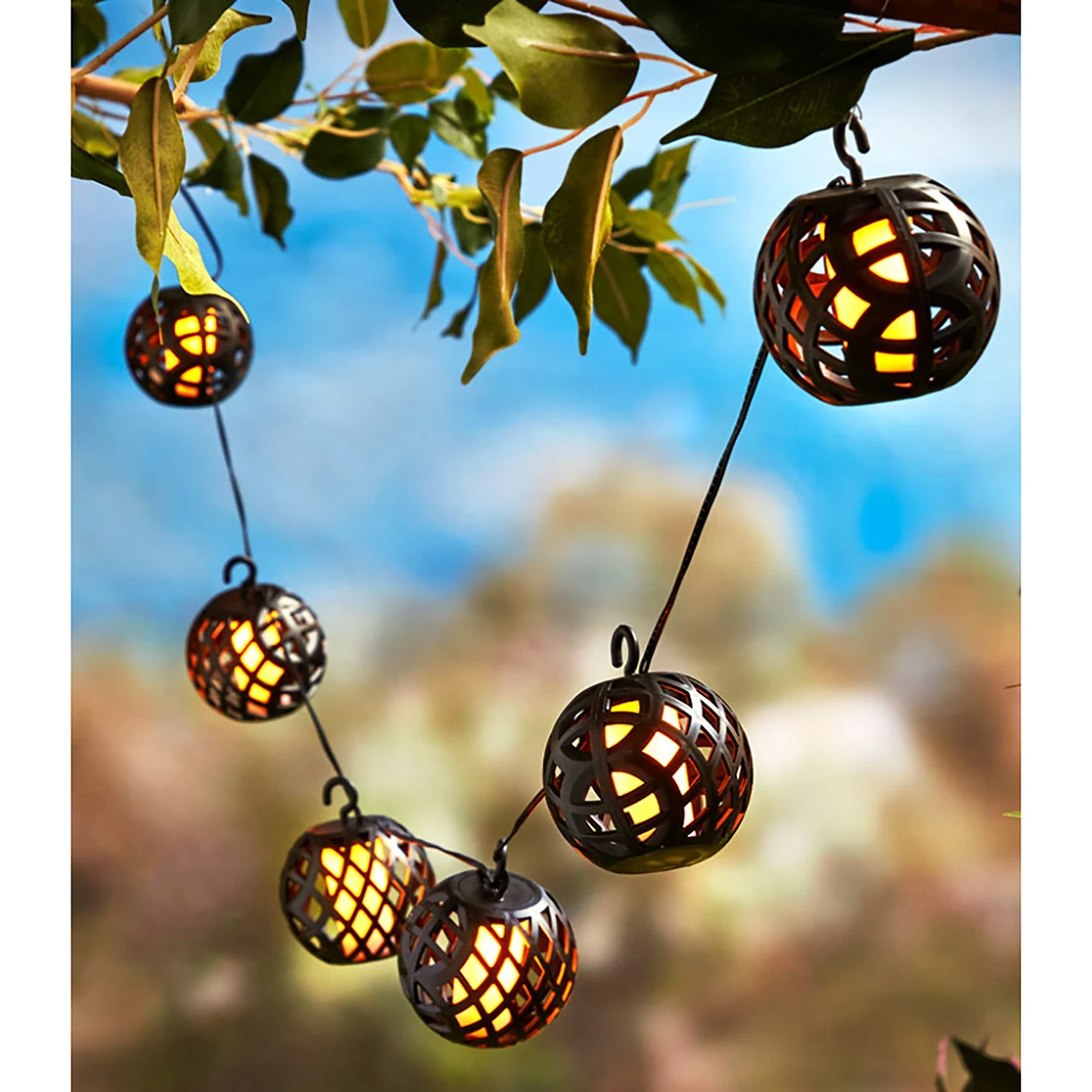 Nino Leuchten Solarleuchten Limone - Polypropylen - 8-flammig 4 Nino Leuchten Solarleuchten Limone - Polypropylen - 8-flammig – Bild 2