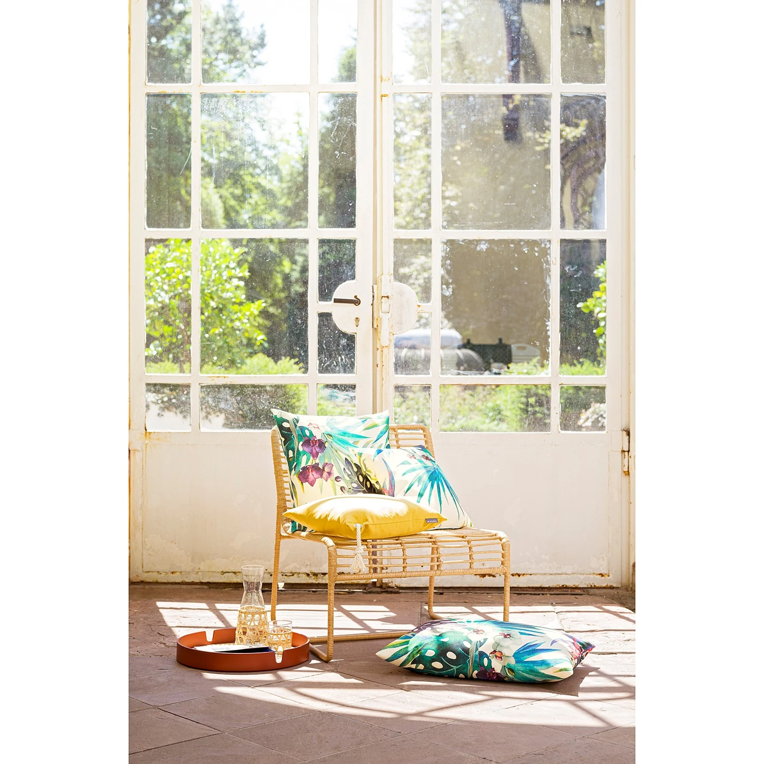 Magma-Heimtex Kissenhülle Capri I - Polypropylen - Gelb 4 Magma-Heimtex Kissenhülle Capri I - Polypropylen - Gelb – Bild 2