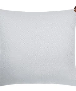 Magma-Heimtex Kissenhülle Korfu - Polypropylen / Leder - Grau