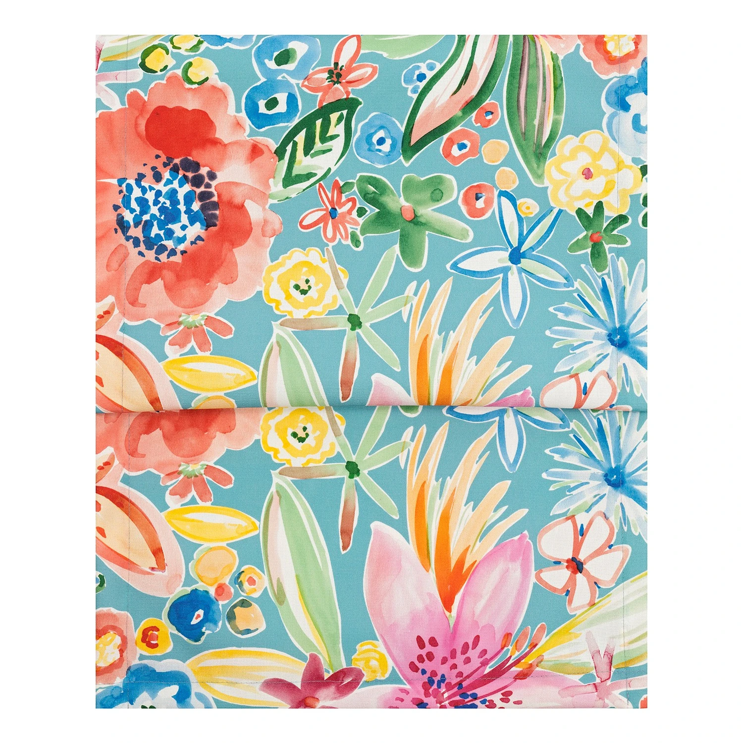 Magma-Heimtex Tischläufer Bloomy - Polyacryl - Türkis 3 Magma-Heimtex Tischläufer Bloomy - Polyacryl - Türkis