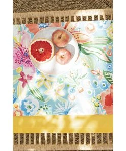 Magma-Heimtex Tischläufer Bloomy - Polyacryl - Türkis 7 Magma-Heimtex Tischläufer Bloomy - Polyacryl - Türkis -Gartenaccessoires Verkäufe 2022 1000346492 220510 021 MOOD DETAILS P000000001000346492 mood