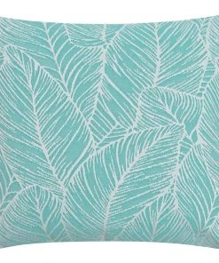 Magma-Heimtex Kissenhülle Madeira - Polyacryl - Türkis