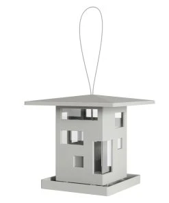 Umbra Vogelhaus Bird Café - Abs / Stahl - Grau