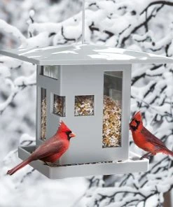 Umbra Vogelhaus Bird Café - Abs / Stahl - Grau 12 Umbra Vogelhaus Bird Café - Abs / Stahl - Grau -Gartenaccessoires Verkäufe 2022 1000346976 220516 021 MOOD DETAILS P000000001000346976 mood