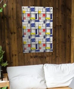 MuchoWow Outdoor-Poster 60x90 Mondrian - Gelb -Gartenaccessoires Verkäufe 2022 10eea88e5eda4ac2a0d39b4ac0d99ba8