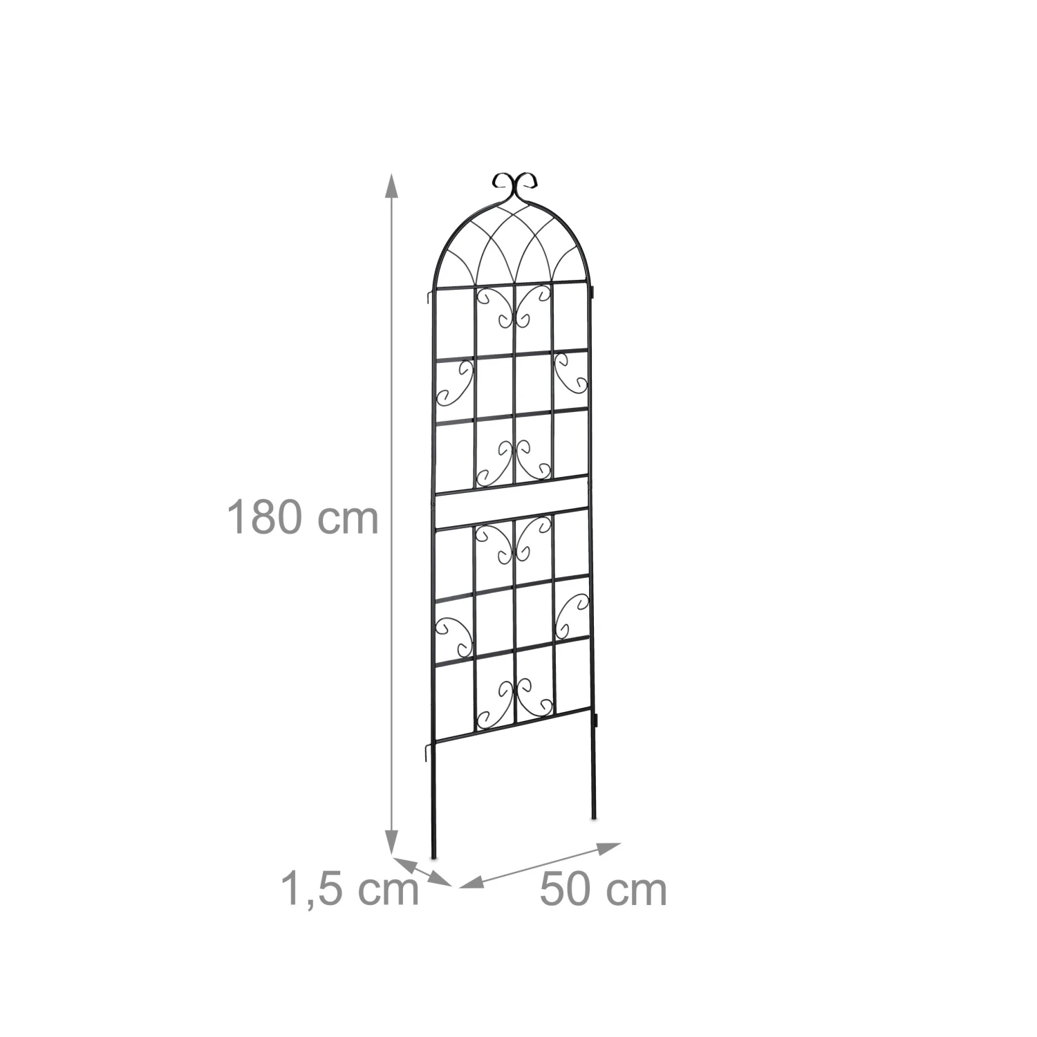 Relaxdays 6 x Rankgitter Vintage 180 x 50 cm - Höhe: 180 cm 11 Relaxdays 6 x Rankgitter Vintage 180 x 50 cm - Höhe: 180 cm – Bild 9