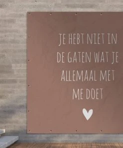 MuchoWow Outdoor-Poster 200x200 Was du mir -Gartenaccessoires Verkäufe 2022 114dc503f11a465cb67da2d00add9e34