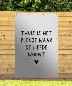 MuchoWow Outdoor-Poster 120x180 Zuhause ist -Gartenaccessoires Verkäufe 2022 125c70d52beb44ebba749f3940467b52