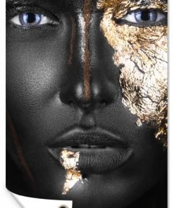 MuchoWow Outdoor-Poster 100x200 Frau -