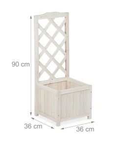 Relaxdays Holz Rankkasten weiß - 36 x 90 x 36 cm 19 Relaxdays Holz Rankkasten weiß - 36 x 90 x 36 cm -Gartenaccessoires Verkäufe 2022 149694f99e4443b0a7e466d5154c1819