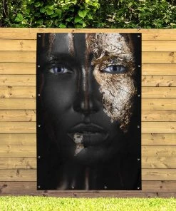 MuchoWow Outdoor-Poster 120x180 Frau - -Gartenaccessoires Verkäufe 2022 1622027383f842e091fb55c833bf5758