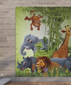 MuchoWow Outdoor-Poster 200x200 Illustration - -Gartenaccessoires Verkäufe 2022 1732caccfca44aad940c6e74b3d62d5c