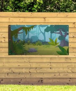MuchoWow Outdoor-Poster 160x80 Dschungel - -Gartenaccessoires Verkäufe 2022 183ccec1431d4f0bb0f116fb99cc7c22