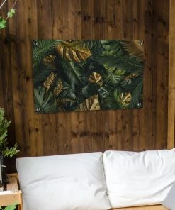 MuchoWow Outdoor-Poster 90x60 Blätter - Muster -Gartenaccessoires Verkäufe 2022 1a1f7a3b19e44a1da2621ad3ccba4621