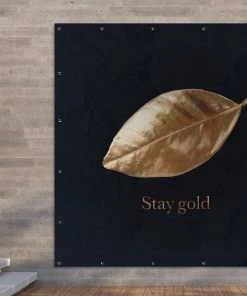 MuchoWow Outdoor-Poster 200x200 Blatt - Gold - -Gartenaccessoires Verkäufe 2022 1af4facb4e3e4380b57d60139cf7f558