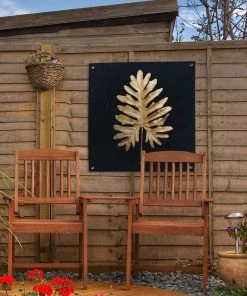 MuchoWow Outdoor-Poster 50x50 Blätter - Herbst -Gartenaccessoires Verkäufe 2022 1b01b55296544c06a614f762c8b43049