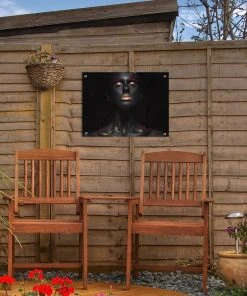 MuchoWow Outdoor-Poster 40x30 Frau - Rosa - -Gartenaccessoires Verkäufe 2022 1b442dd672ef4ab29fa1e59e701cec22