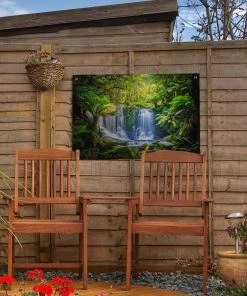 MuchoWow Outdoor-Poster 60x40 Dschungel - -Gartenaccessoires Verkäufe 2022 1c8e555f0bff4b2aaaddb981a9d93304