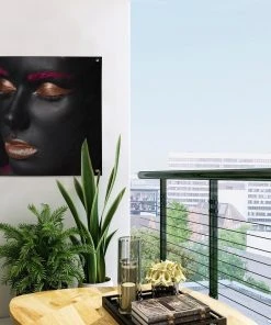 MuchoWow Outdoor-Poster 50x50 Frau - Make-up - -Gartenaccessoires Verkäufe 2022 1d0174a5c8f44647a56eb1d5e24e8dfc