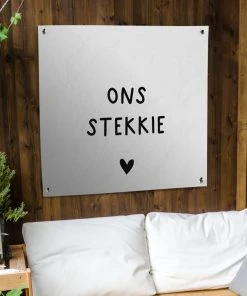 MuchoWow Outdoor-Poster 100x100 Unsere Nische -Gartenaccessoires Verkäufe 2022 1f0ebd86a5c14e728475cad7e1940041