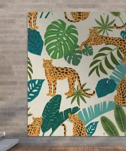 MuchoWow Outdoor-Poster 200x200 Leopard - -Gartenaccessoires Verkäufe 2022 1f865de5ace14cab9ddc85a97c10771f