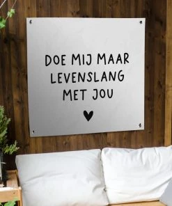 MuchoWow Outdoor-Poster 100x100 Sprüche - Mach -Gartenaccessoires Verkäufe 2022 1fa3ec9fbec84335a34677fdee78c9d7