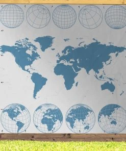 MuchoWow Outdoor-Poster 200x200 Weltkarte - -Gartenaccessoires Verkäufe 2022 1fb3836c96c847ab92b132e791ef3abc