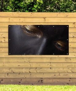 MuchoWow Outdoor-Poster 160x80 Frau - Gold - -Gartenaccessoires Verkäufe 2022 204c02dc8ada4c8aa0482bba37ff0535