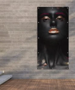 MuchoWow Outdoor-Poster 80x160 Frau - Rosa - -Gartenaccessoires Verkäufe 2022 2123f38c57a44704b9eb13850900267c