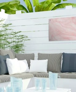 MuchoWow Outdoor-Poster 40x30 Marmor - Rosa - -Gartenaccessoires Verkäufe 2022 218e5d7eff62430d9d548a21ee6e4c3b