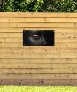 MuchoWow Outdoor-Poster 80x40 Frau - Make-up - -Gartenaccessoires Verkäufe 2022 21e794a272984fc38625f90069a25d97