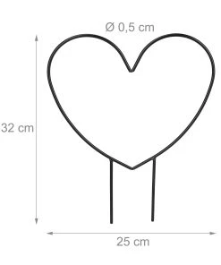 Relaxdays Rankhilfe Herz -Gartenaccessoires Verkäufe 2022 23048780cebf43d4bc020d4143a94787