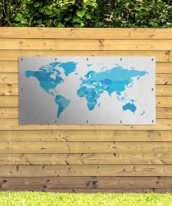 MuchoWow Outdoor-Poster 160x80 Weltkarte - -Gartenaccessoires Verkäufe 2022 2411cb1988b449ad90482a223645ab74