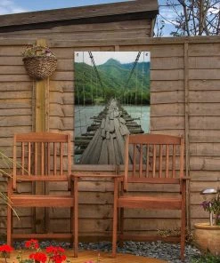 MuchoWow Outdoor-Poster 40x60 Brücke - Holz - -Gartenaccessoires Verkäufe 2022 2661177622e64e51b02287dd0a349003