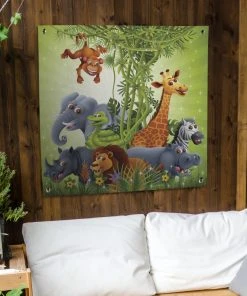 MuchoWow Outdoor-Poster 100x100 Illustration - -Gartenaccessoires Verkäufe 2022 27669a0e74874222a72f2760ad7635b9