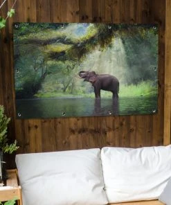 MuchoWow Outdoor-Poster 120x80 Dschungel - -Gartenaccessoires Verkäufe 2022 2a0e1066e3904b80b94f1e6475dd9043