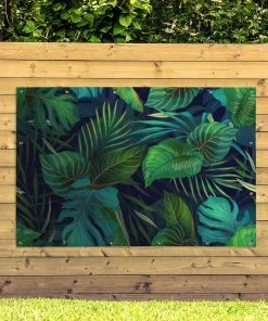 MuchoWow Outdoor-Poster 180x120 Blätter - -Gartenaccessoires Verkäufe 2022 2c1888f057d34af29365f77bec63660c