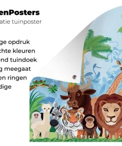 MuchoWow Outdoor-Poster 160x80 Tiere - Wald - -Gartenaccessoires Verkäufe 2022 2c692b5b46694cb3952370be0cf113e3.cropped 45 19 1455 962.processed